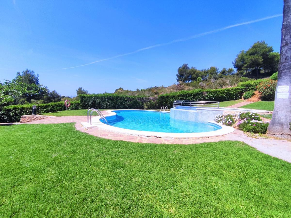 Terraza Con Vistas Espectaculares - Haciendas Albert Villas Alcossebre Εξωτερικό φωτογραφία