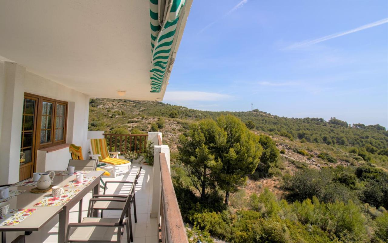 Terraza Con Vistas Espectaculares - Haciendas Albert Villas Alcossebre Εξωτερικό φωτογραφία